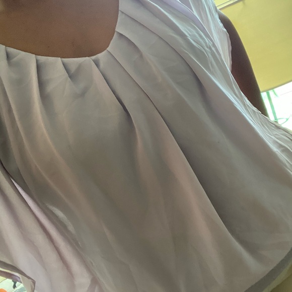 Lilac Colored Blouse/ top - Picture 2 of 5